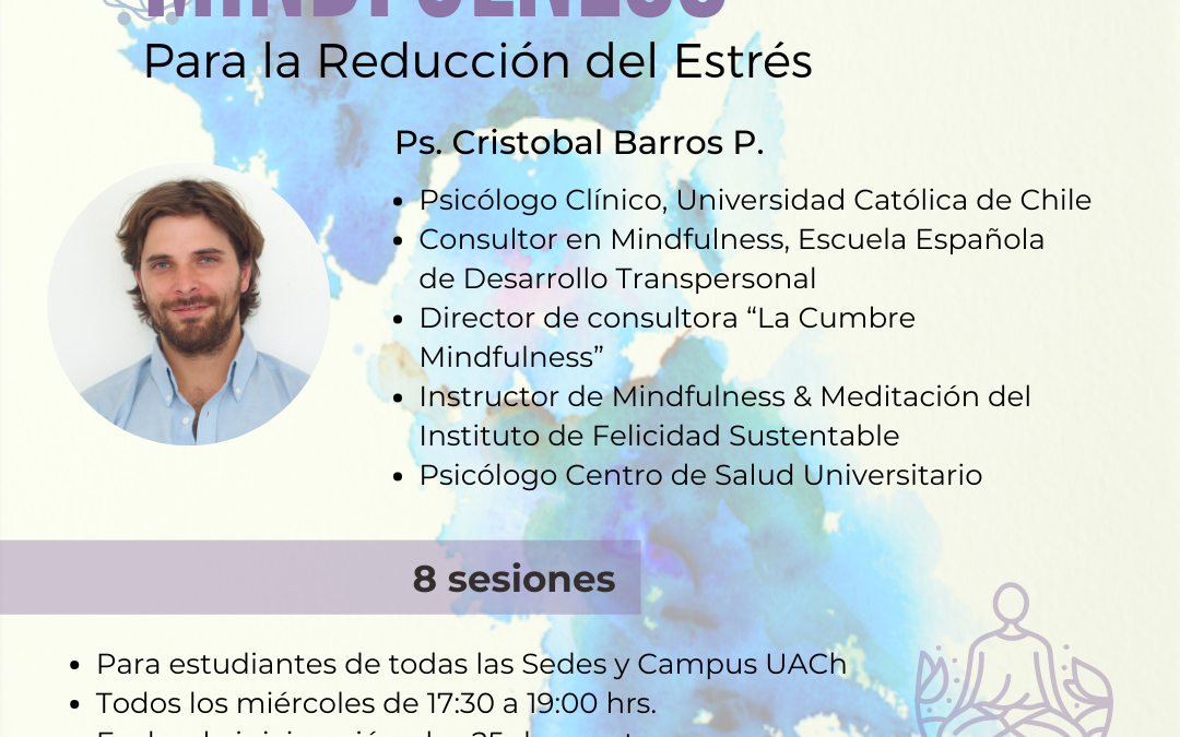 Mesa de Salud Mental invita a 3er Taller de Mindfulness para la reducción del estrés