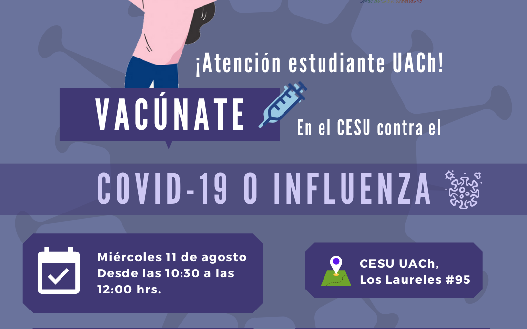 CESU abre nuevo operativo para vacunación contra Influenza o COVID-19