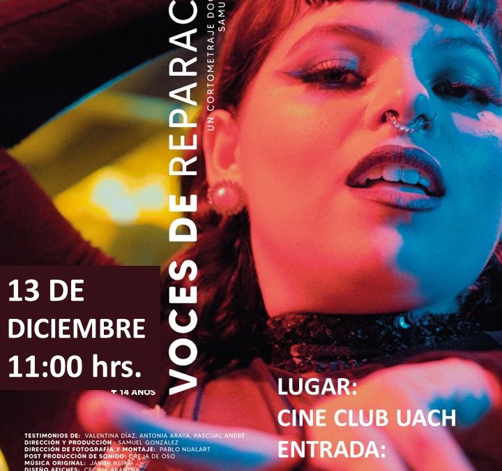 Documental Voces de Reparación se presentará en Cine Club UACh
