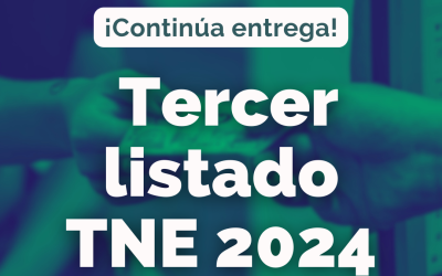 Continúa entrega de TNE: revisa el tercer listado de tarjetas disponibles para retiro