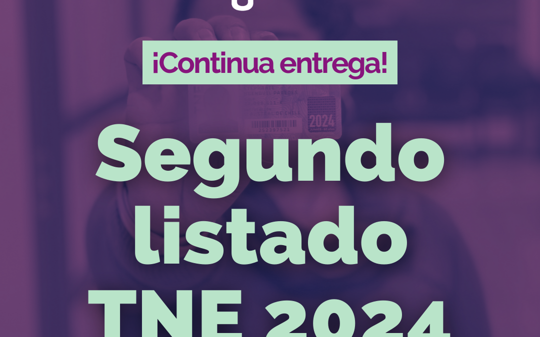 Continua entrega de TNE: revisa el segundo listado de tarjetas disponibles para retiro
