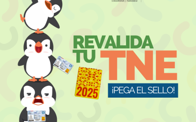 ¡Pega el sello y revalida tu TNE para este 2025!