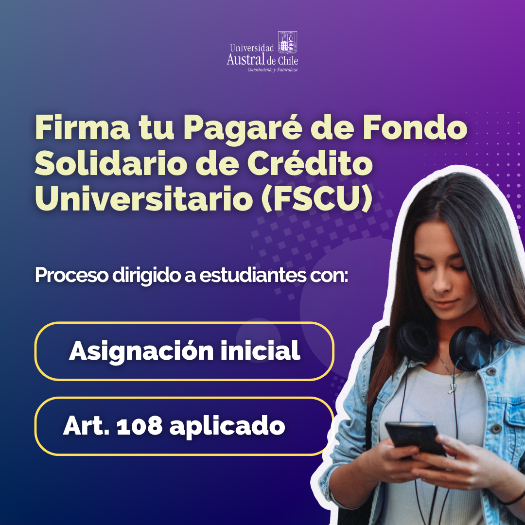 Estudiantes con asignación inicial y renovantes, podrán descargar pagaré y entregarlo firmado hasta el viernes 4 de agosto.